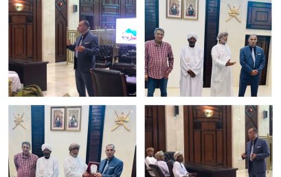 A workshop for employees of the Salalah Court of Appeal on “Adapting to the Work Environment” organized by the Student Counseling Center