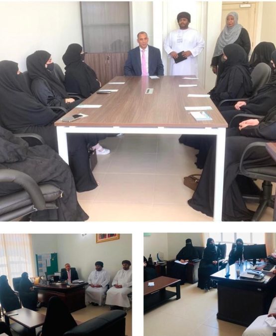 A field visit from the Department of Family Social Development in Dhofar Governorate to the Student Counseling Center at the university