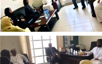 A field visit from the Ministry of Health to the Student Counseling Center at Dhofar University