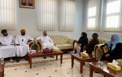 Scholarships Department at  (MOHERI)  visits Dhofar University