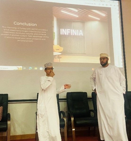 Dhofar University Opens Doors to Global Opportunities: DU-IAESTE Info Day