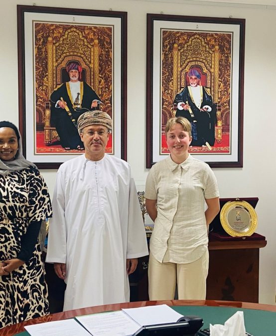 Dhofar University Welcomes Exchange Student from University of Bergen, Norway