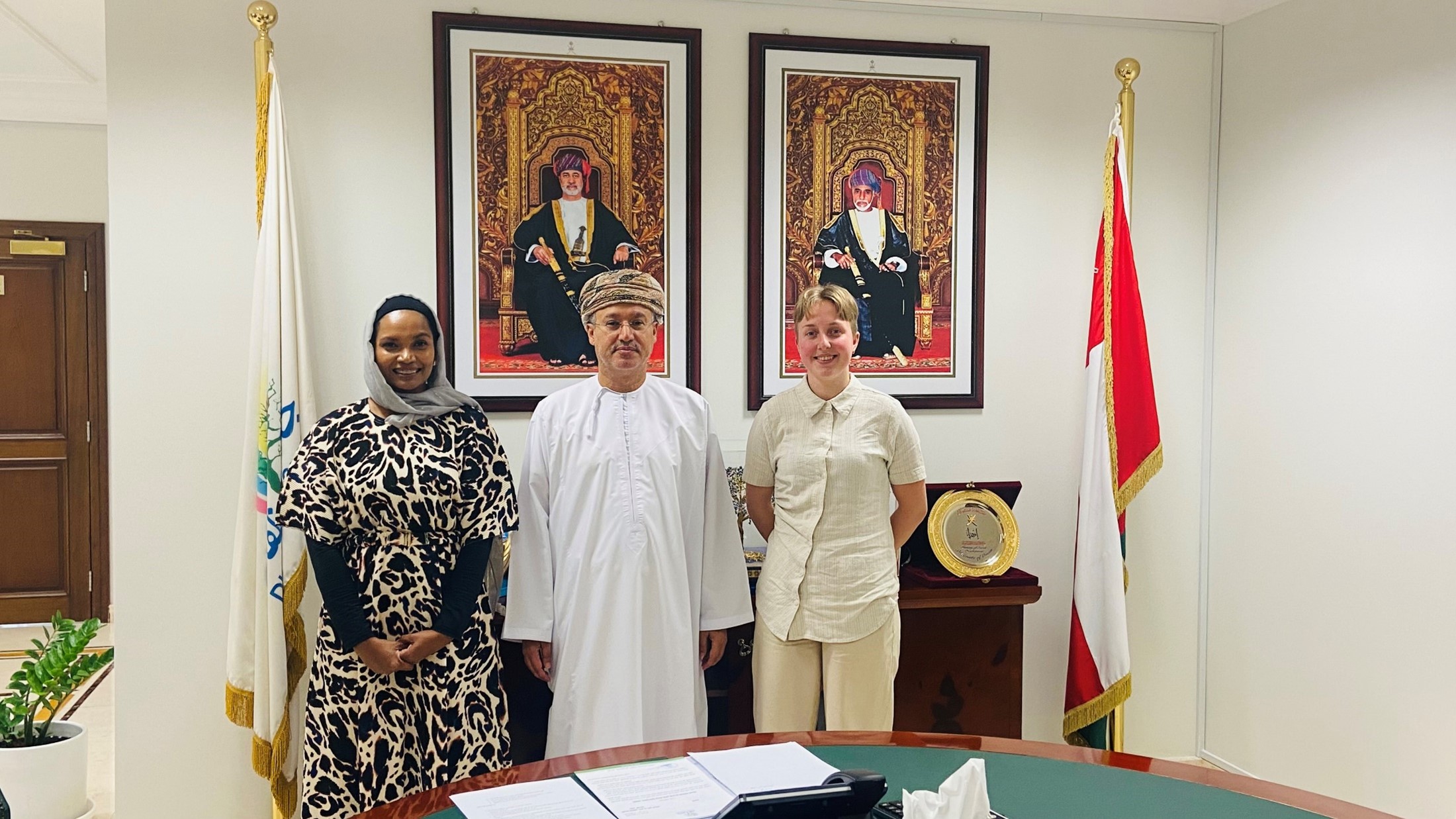 Dhofar University Welcomes Exchange Student from University of Bergen, Norway