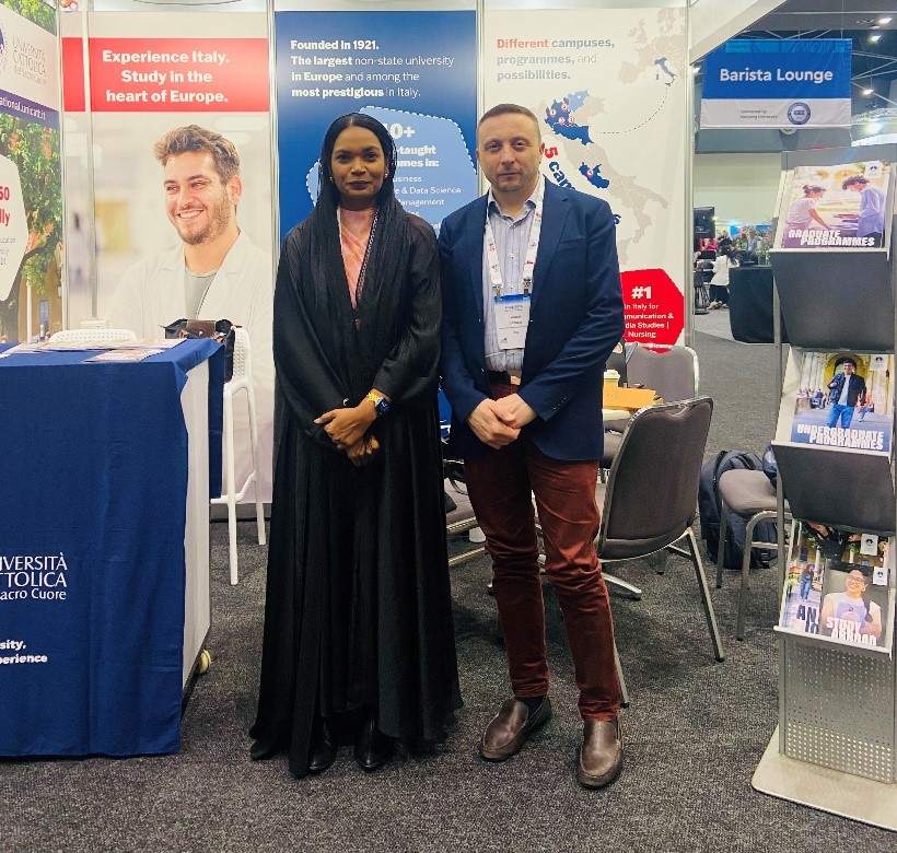 Dhofar University Participates in APAIE 2024 in Perth, Australia.