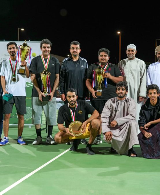 Report of Tennis Competition at Sultan Qaboos Youth Complex for Culture & Entertainment