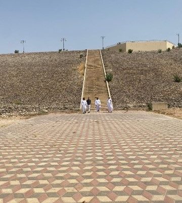 A field visit to Salalah Protection Dam-3