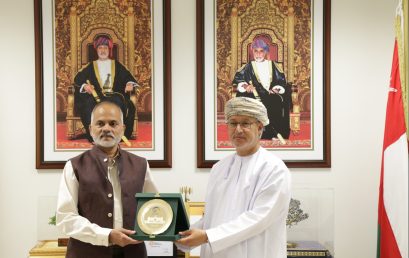 Indian Ambassador Visits Dhofar University to Discuss Cooperation in Education and Training