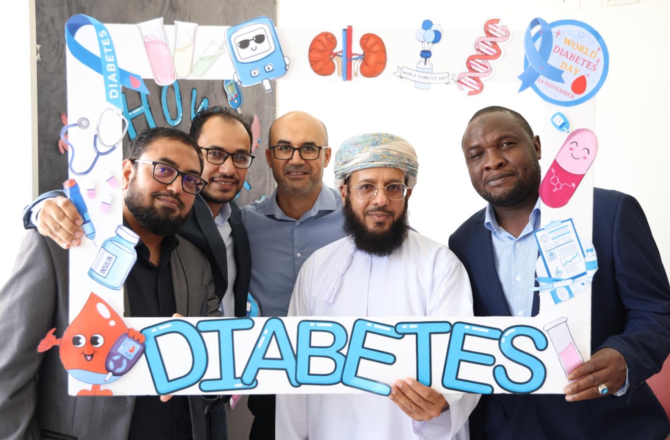Dhofar University Marks World Diabetes Day with Awareness Event