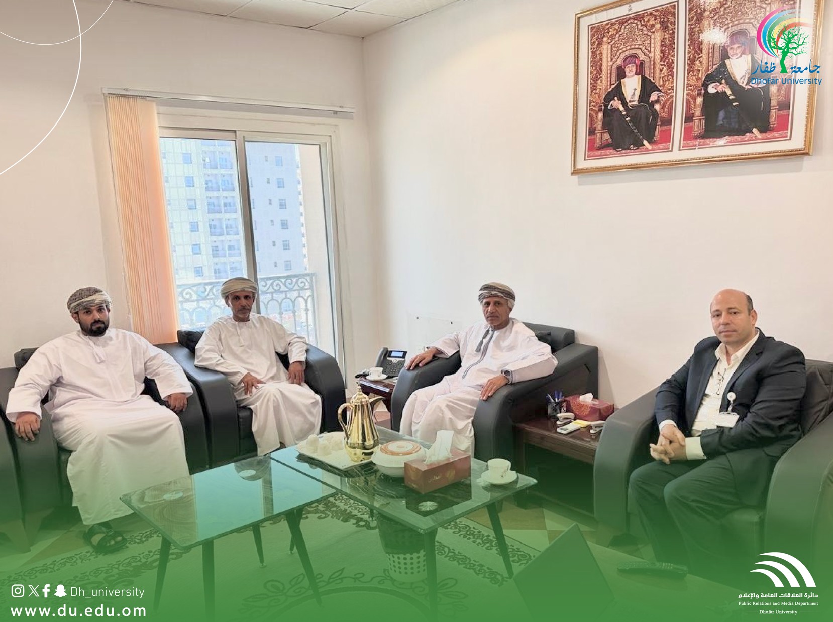 Department of Social Sciences at Dhofar University Strengthens Community Partnerships through a Visit to the Conciliation and Reconciliation Committee in Salalah