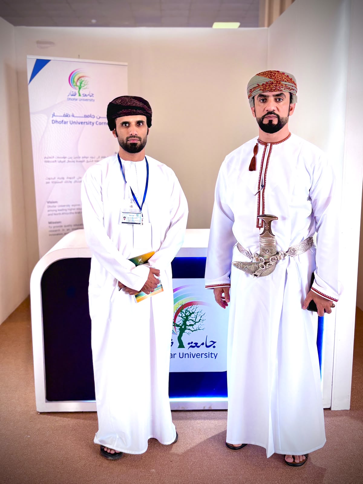 جامعة ظفار تشارك في معرض فرص العمل للأشخاص ذوي الإعاقة Dhofar University Participates in Employment Opportunities Fair for People with Disabilities